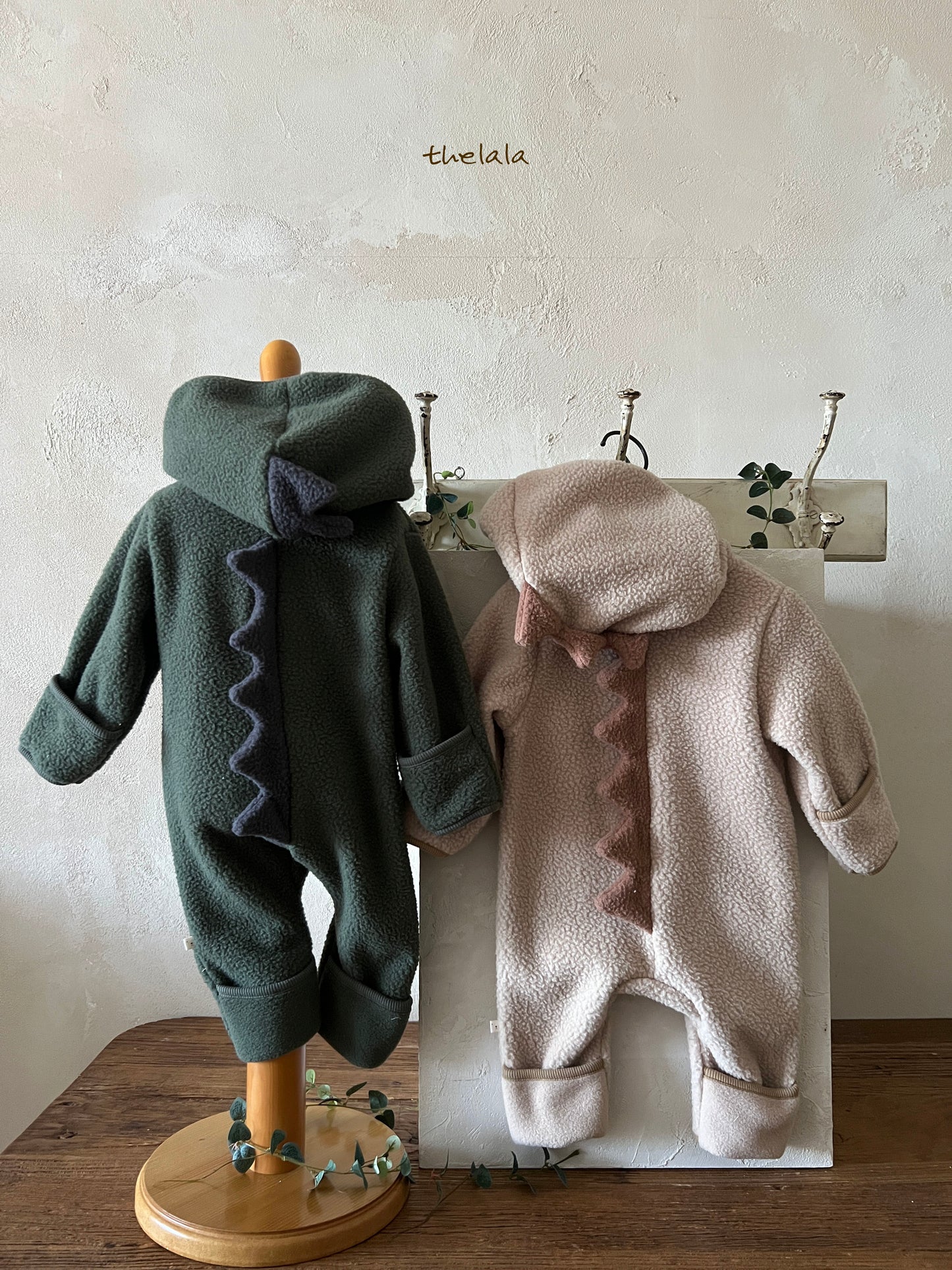 韓國童裝 25秋冬 | LA25438 Winter Dino Baby Suit