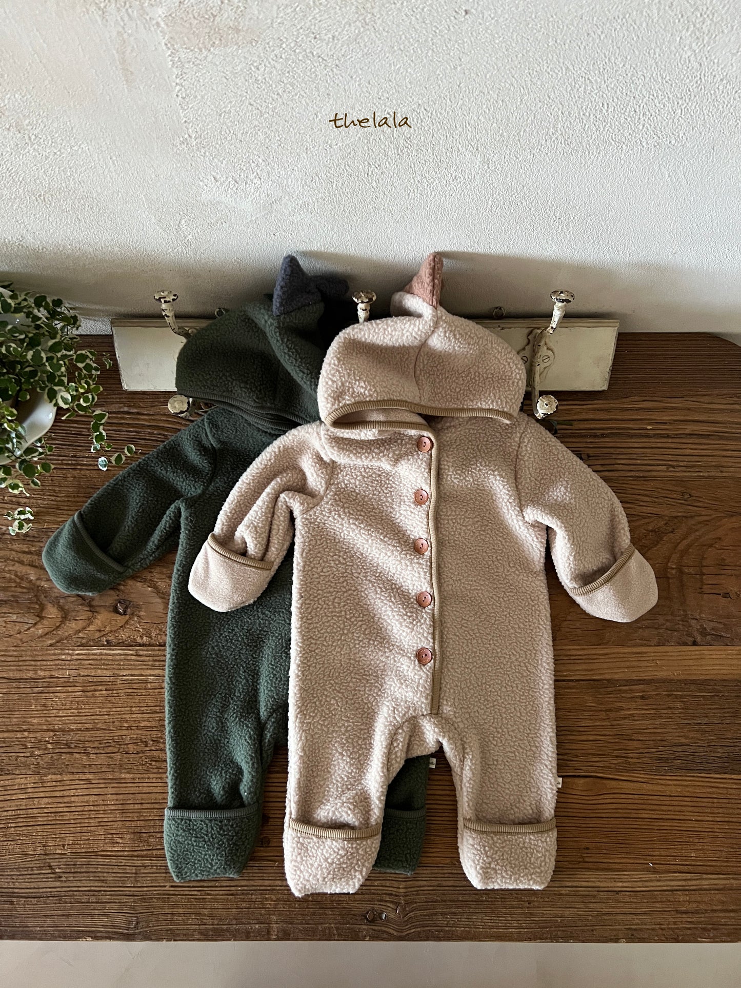 韓國童裝 25秋冬 | LA25438 Winter Dino Baby Suit