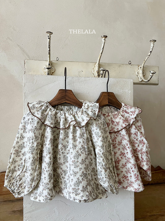 韓國童裝 25秋 | LA25322 Kids Blouse (Baby and Kids)