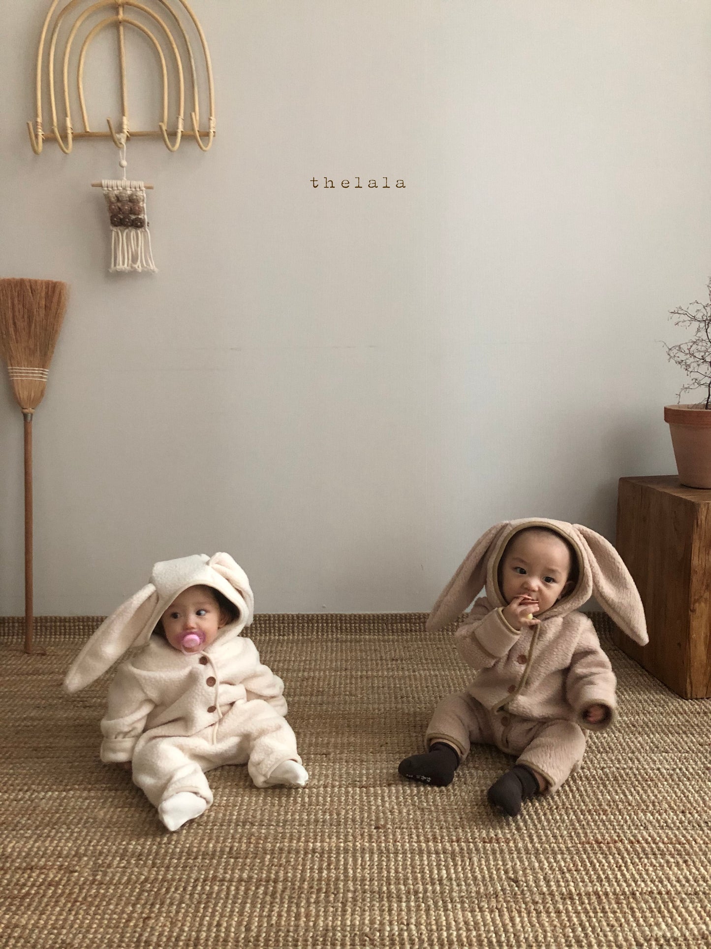韓國童裝 25秋冬 | LA25436 Winter Rabbit Baby Suit
