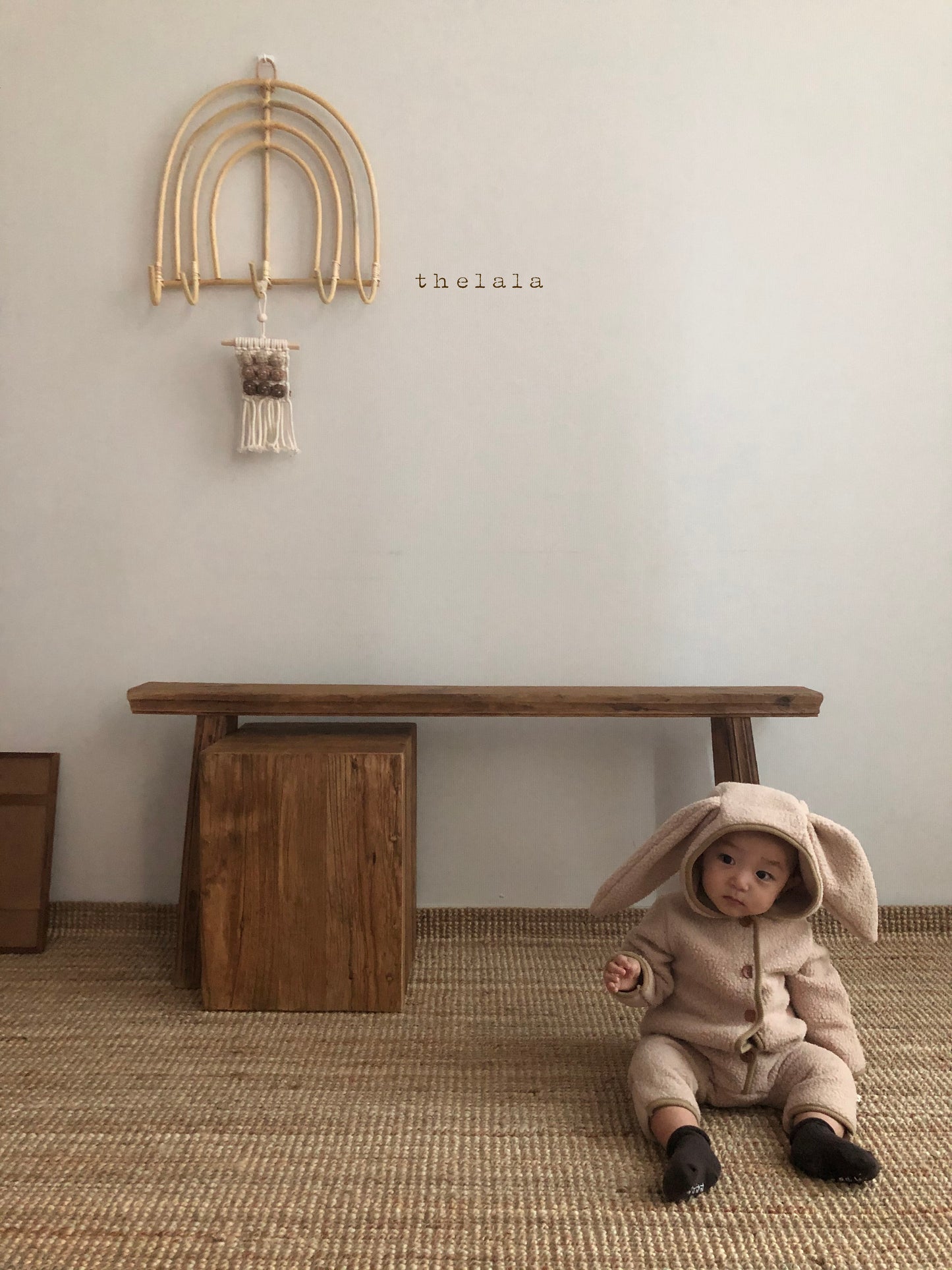 韓國童裝 25秋冬 | LA25436 Winter Rabbit Baby Suit