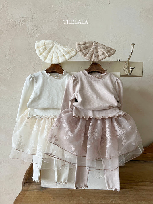 韓國童裝 25秋 | LA25343 Tee (Baby and Kids)
