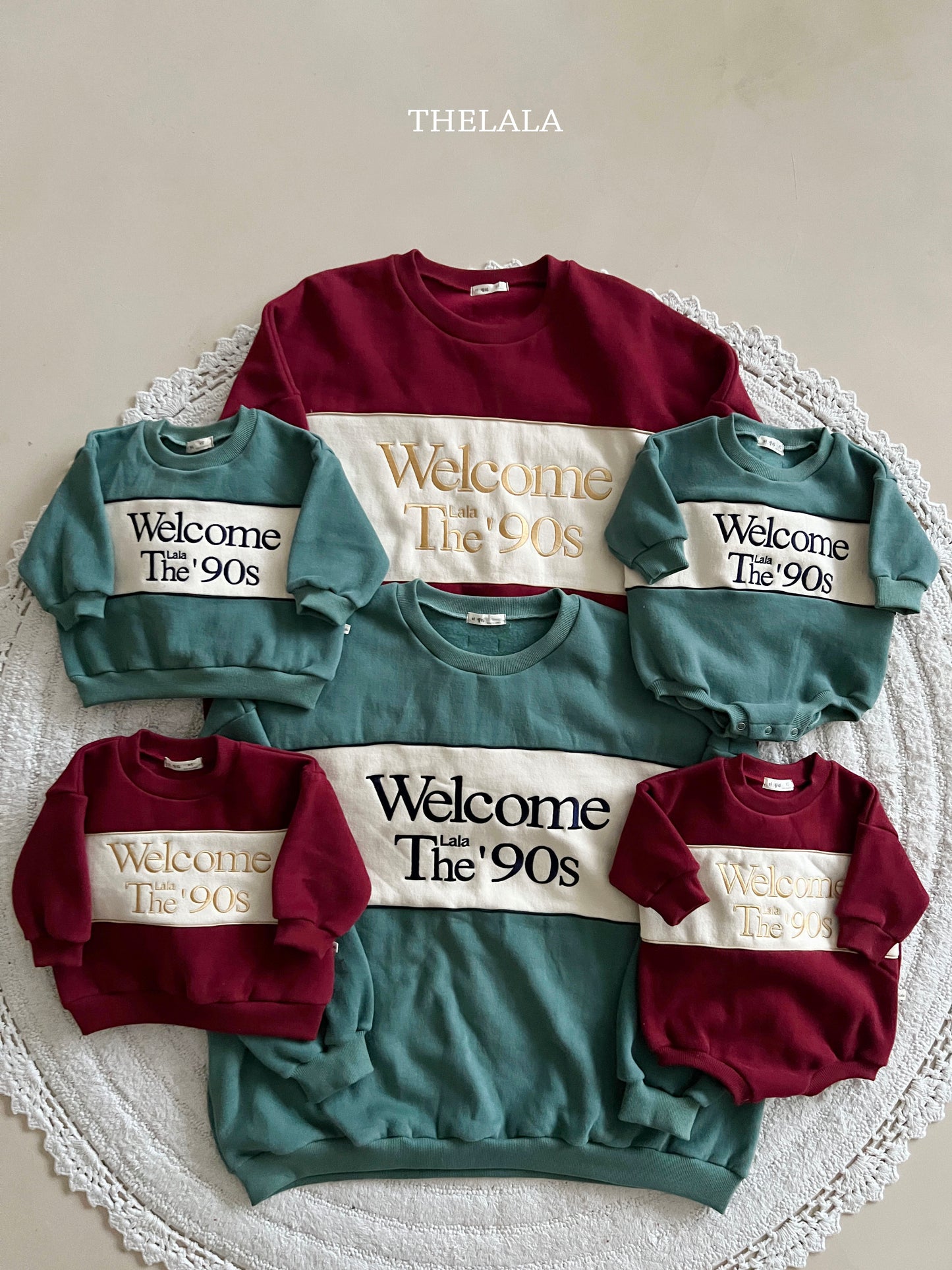 韓國童裝 25秋冬 | LA25430 Welcome Baby Suit (Baby & Kids)