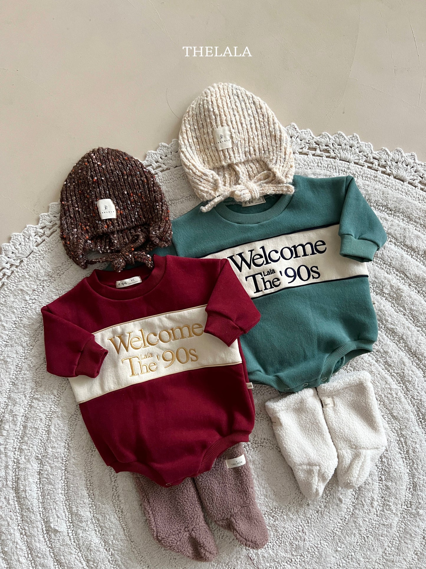 韓國童裝 25秋冬 | LA25430 Welcome Baby Suit (Baby & Kids)