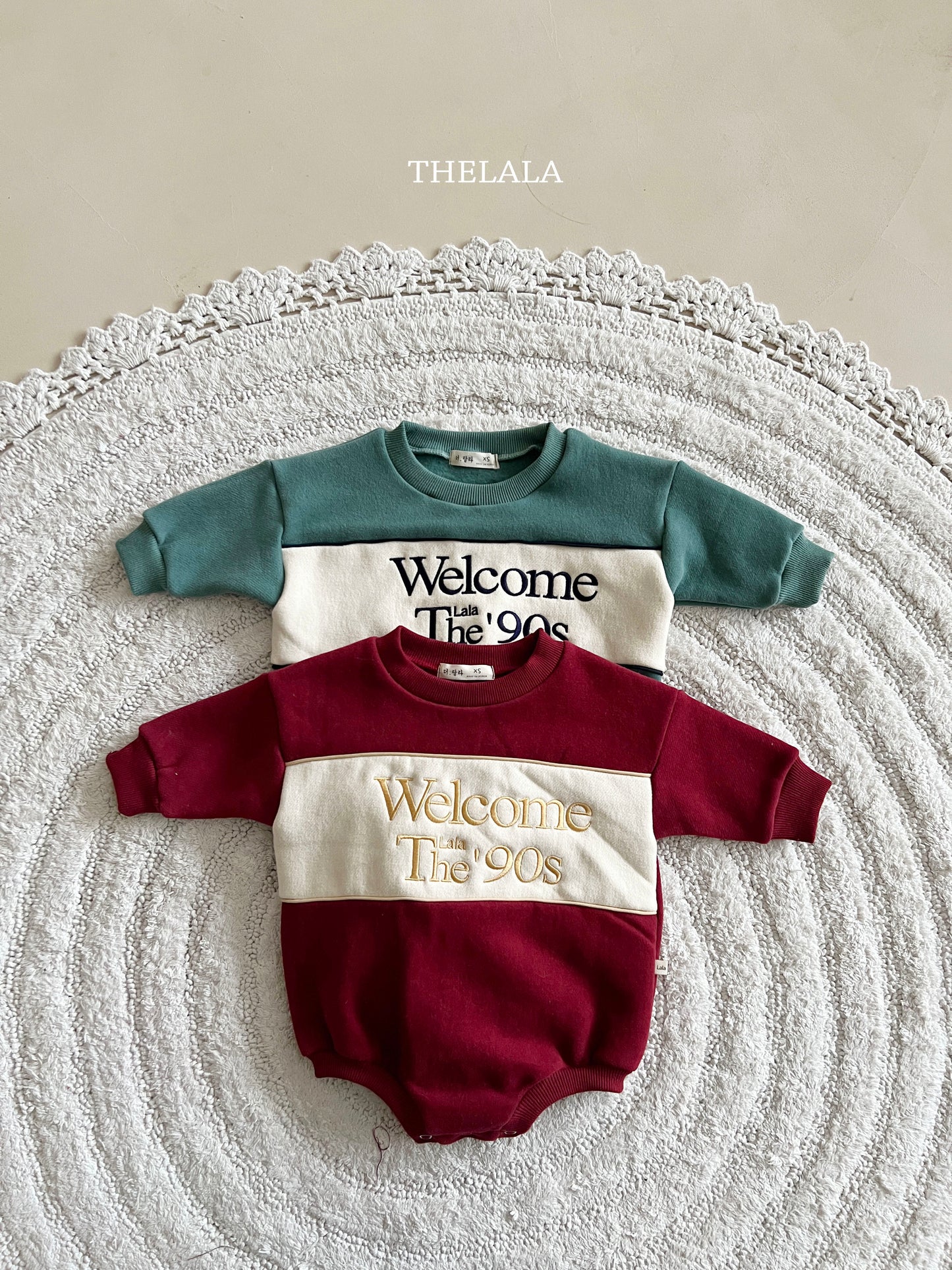 韓國童裝 25秋冬 | LA25430 Welcome Baby Suit (Baby & Kids)
