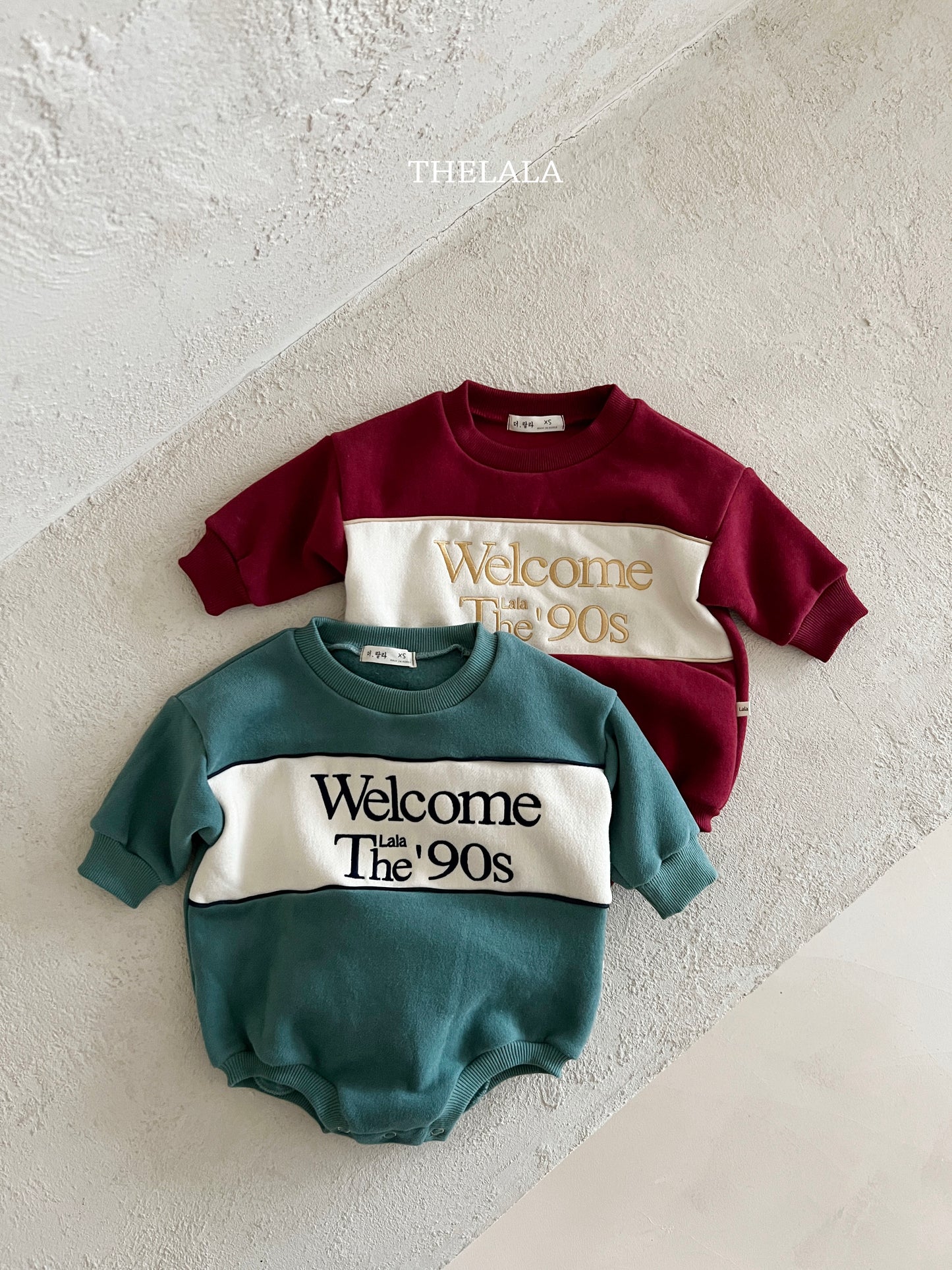 韓國童裝 25秋冬 | LA25430 Welcome Baby Suit (Baby & Kids)