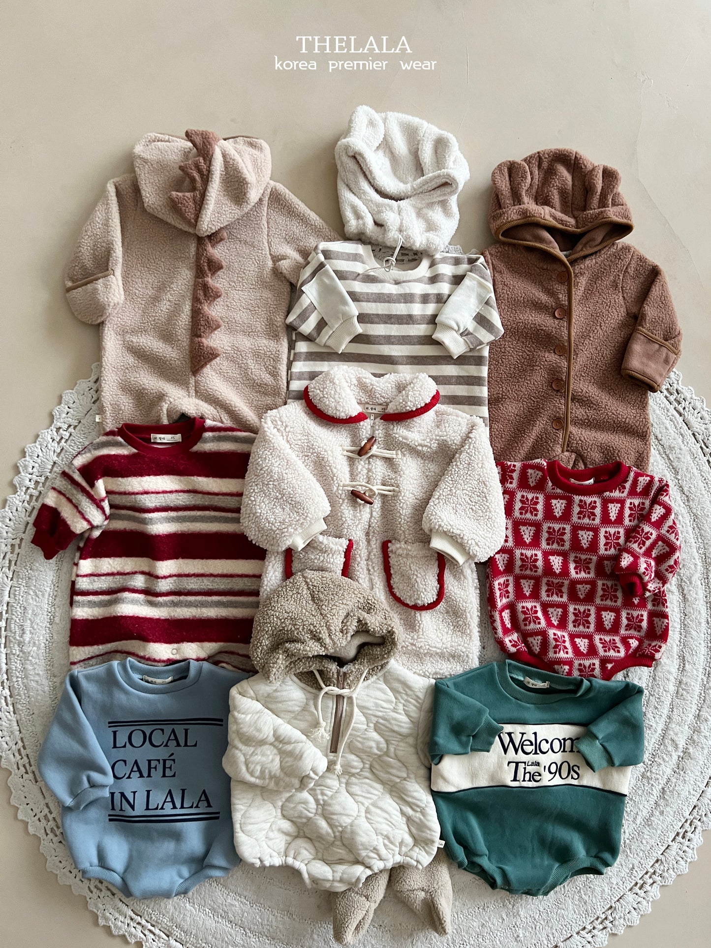 韓國童裝 25秋冬 | LA25433 Baby Suit