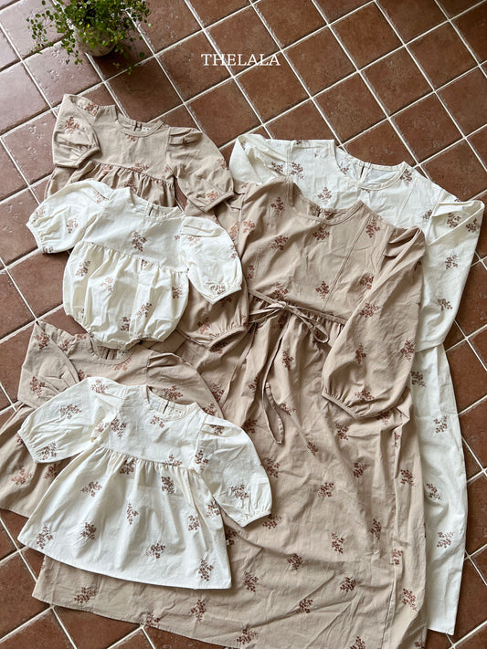 韓國童裝 25秋 | LA25313 Mom Dress