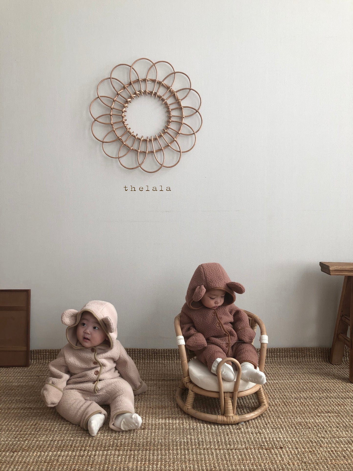 韓國童裝 25秋冬 | LA25437 Winter Bear Bear Baby Suit