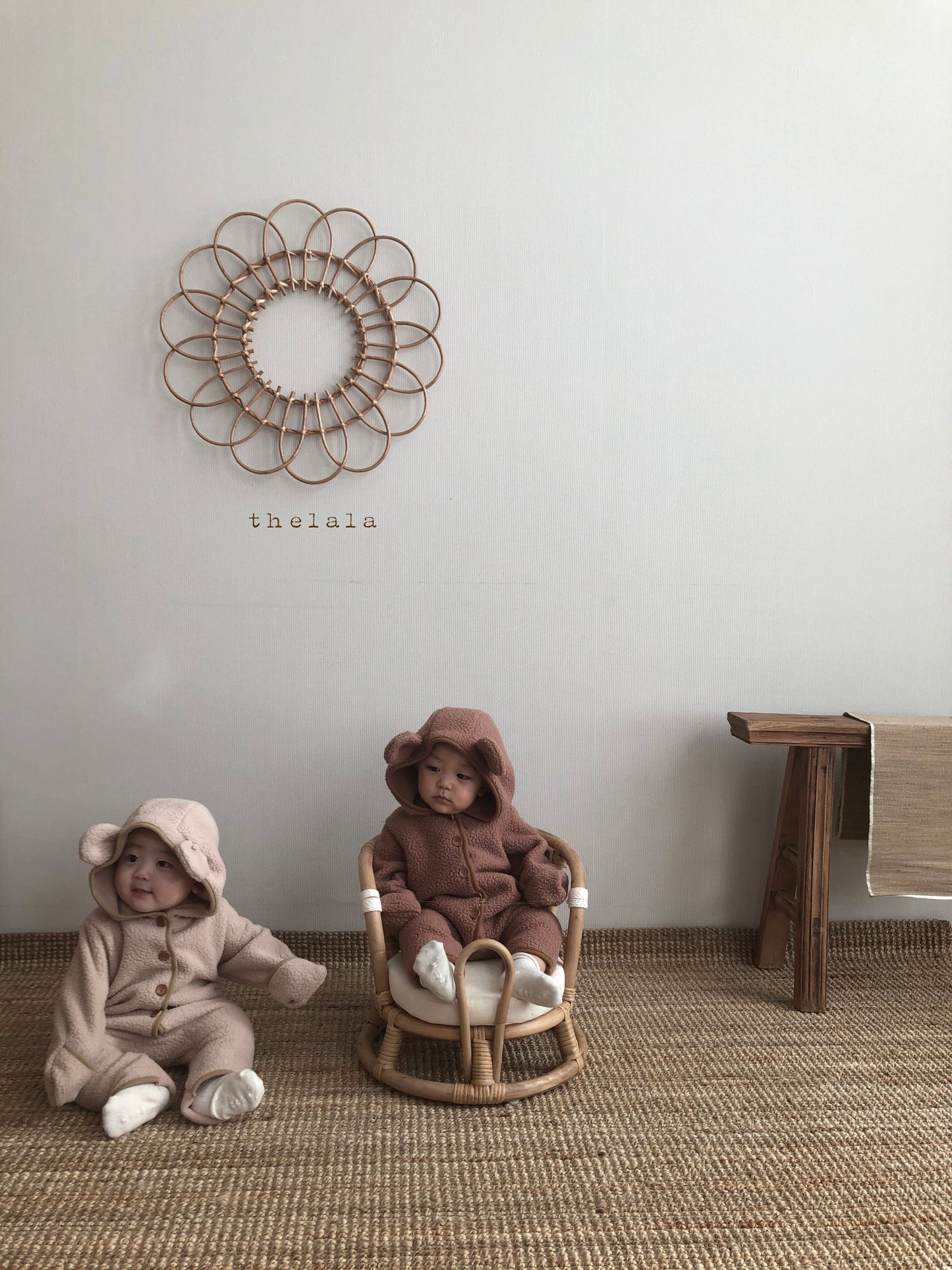 韓國童裝 25秋冬 | LA25437 Winter Bear Bear Baby Suit