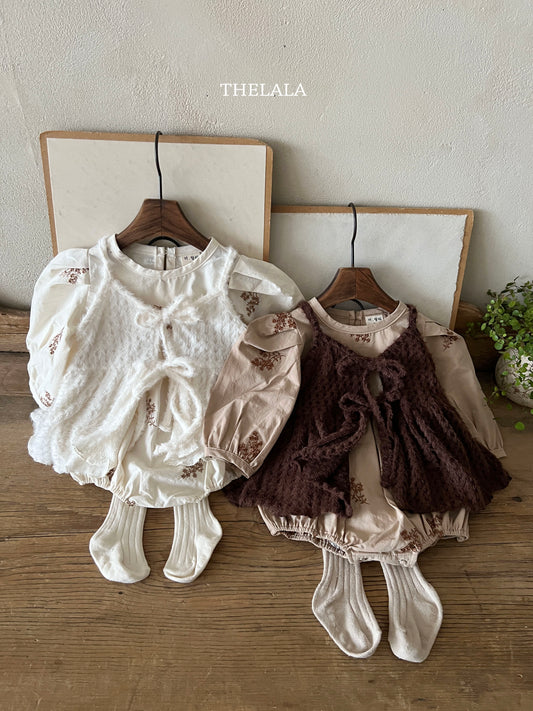 韓國童裝 25秋 | LA25339 Blouse (Baby and Kids)