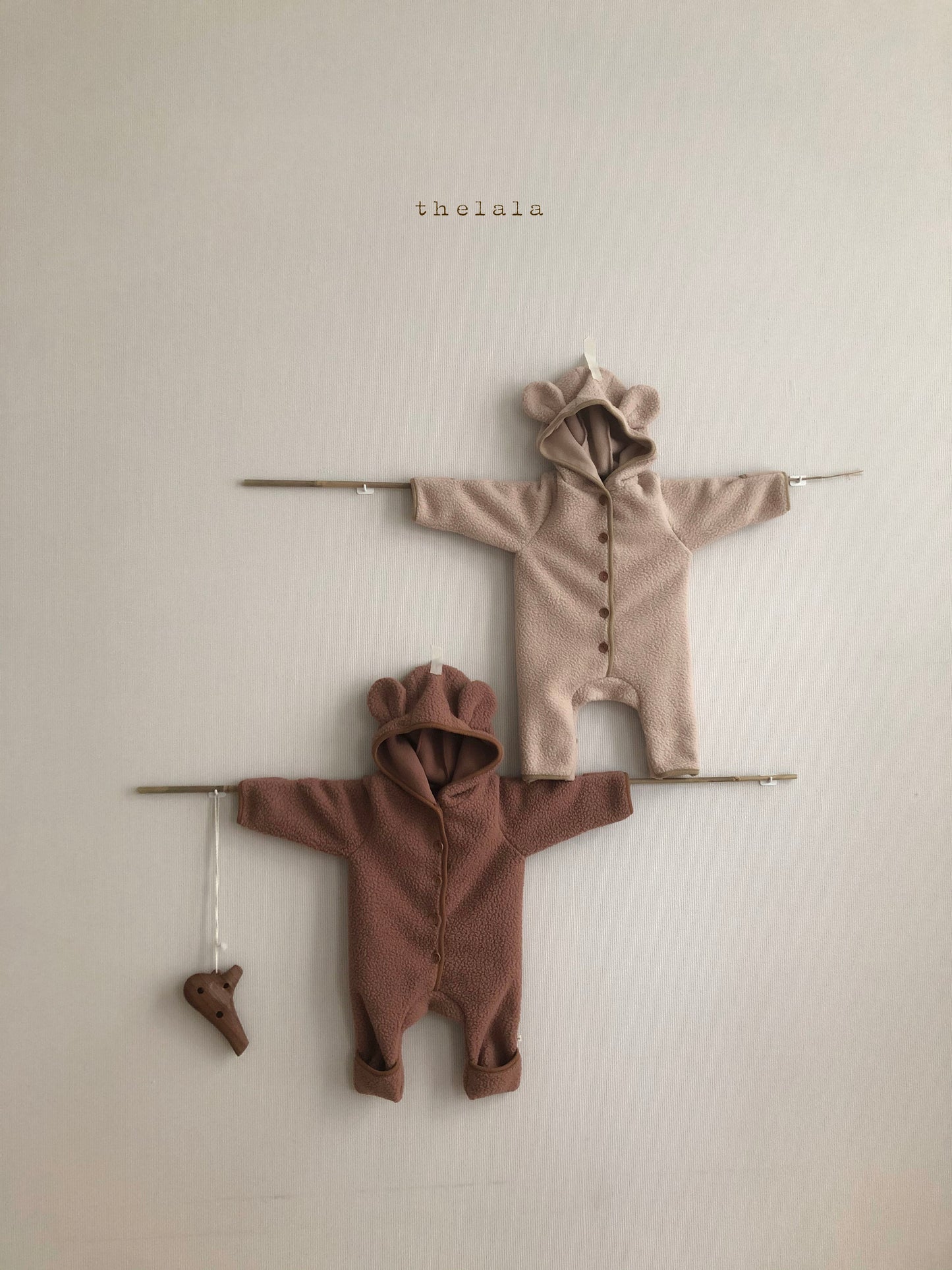 韓國童裝 25秋冬 | LA25437 Winter Bear Bear Baby Suit