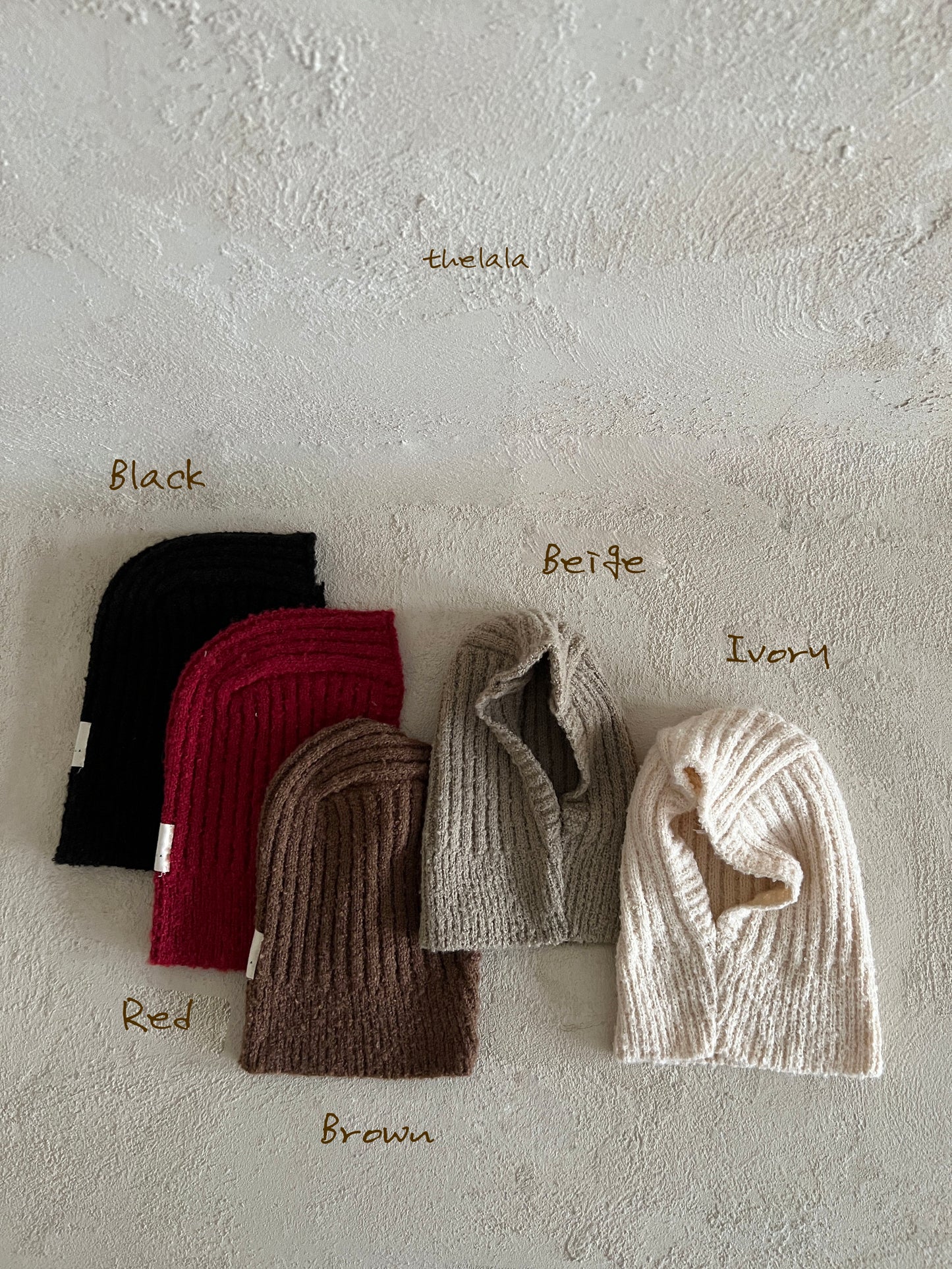 韓國童裝 25秋冬 | LA254565 Neck Warmer Hat