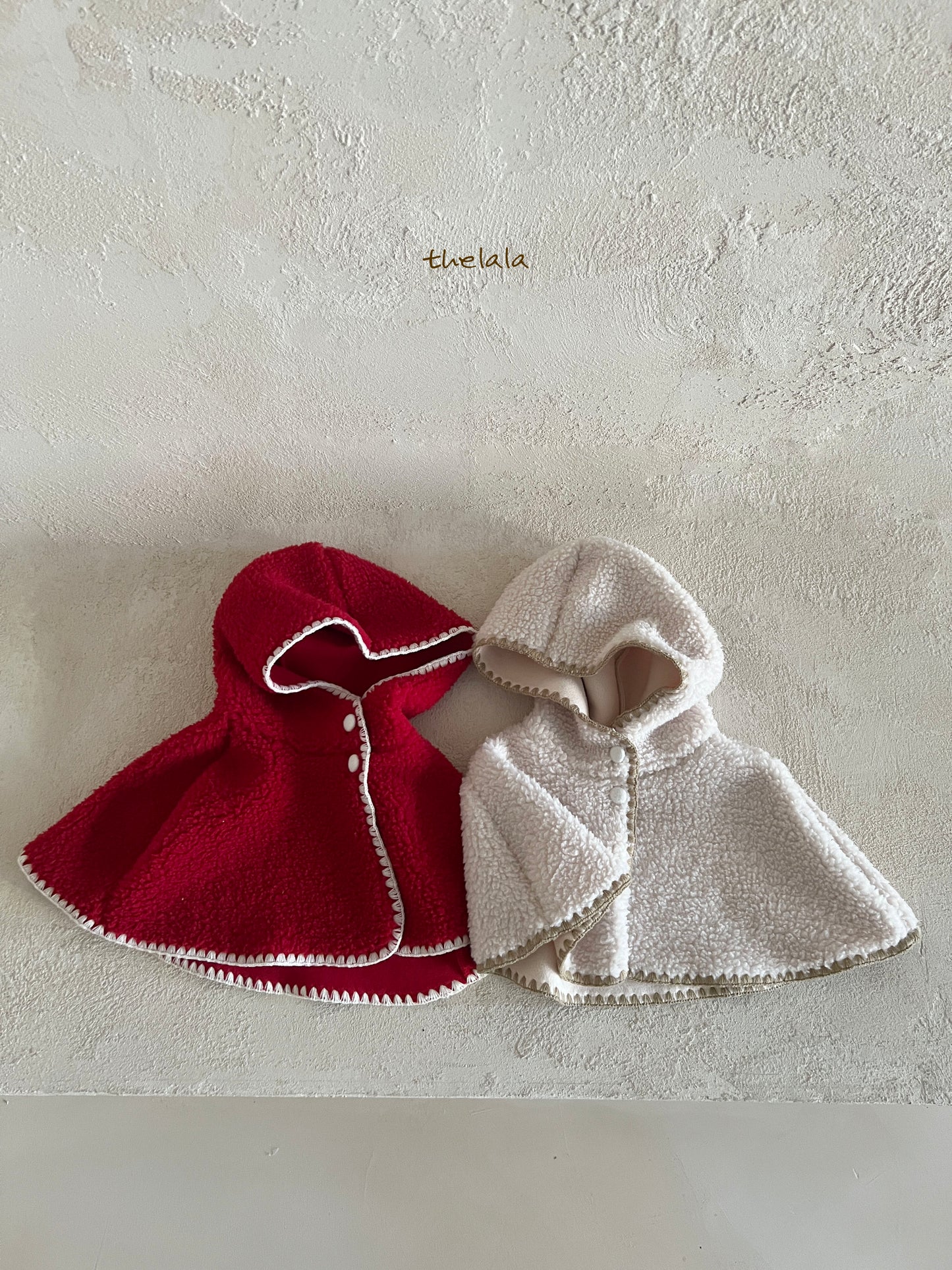韓國童裝 25秋冬 | LA25464 Chacha Cloak  (Baby & Kids)