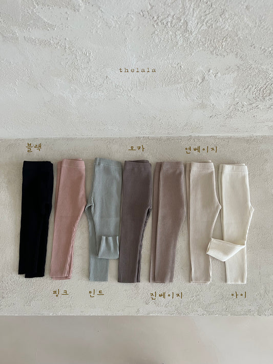 韓國童裝 25秋 | LA25352 LALA Leggings   (Baby and Kids)
