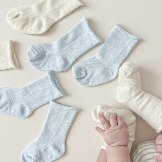 現貨▷ 韓國童裝 童襪 Newborn Baby Socks 一套4對