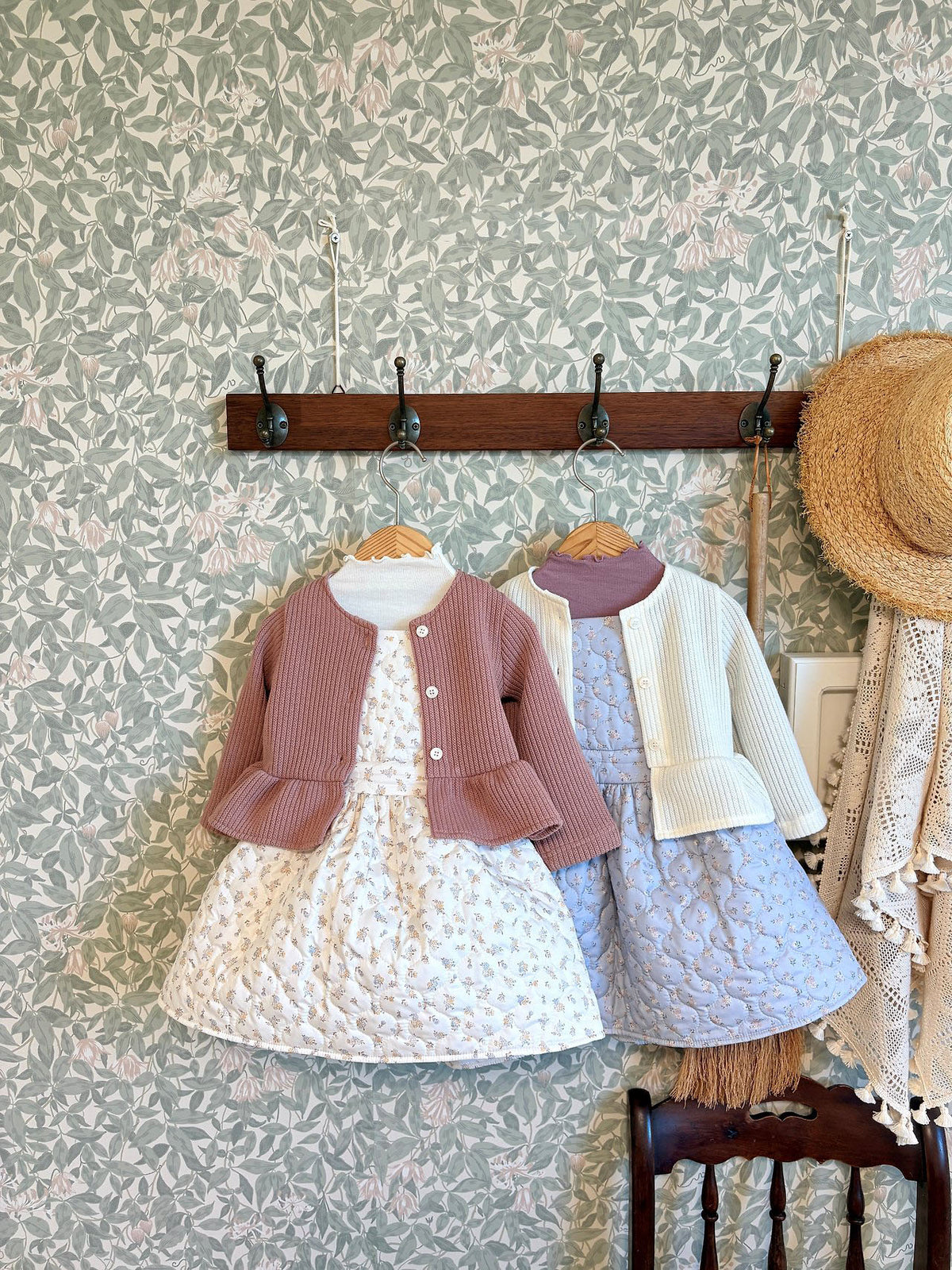 韓國童裝 26秋| OH09 Embo Frill Cardigan 外套