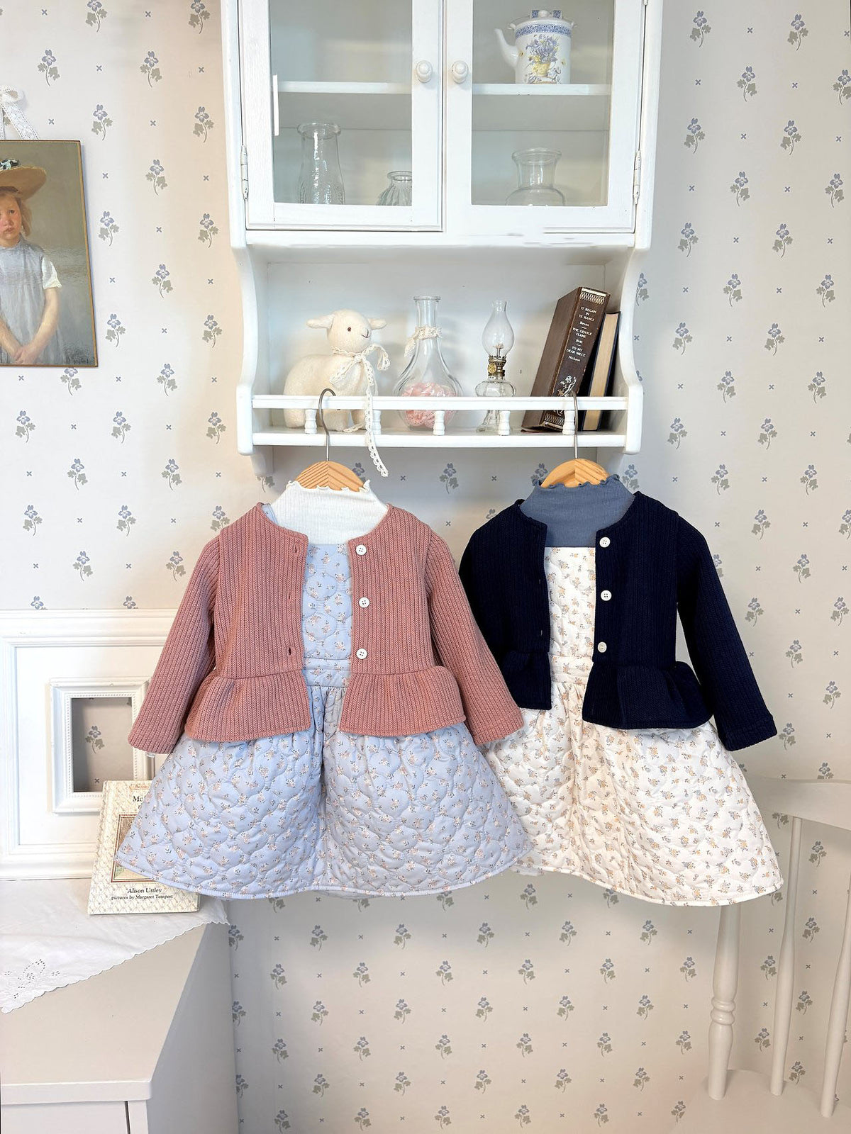 韓國童裝 26秋| OH09 Embo Frill Cardigan 外套