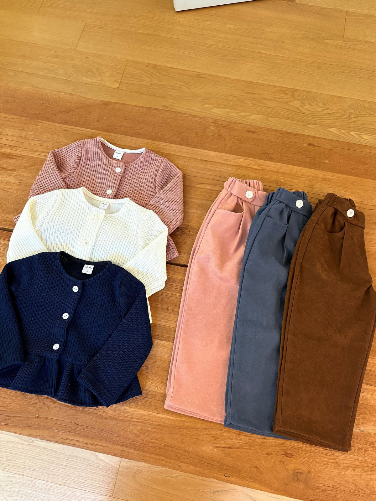 韓國童裝 26秋| OH06 Pintuck Pants 長褲