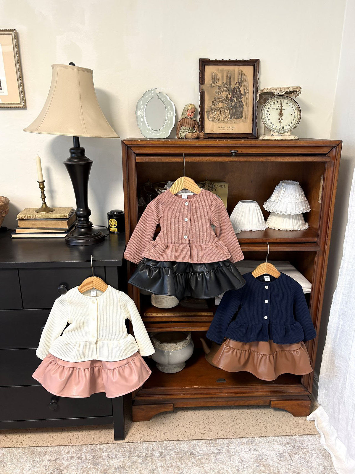 韓國童裝 26秋| OH09 Embo Frill Cardigan 外套