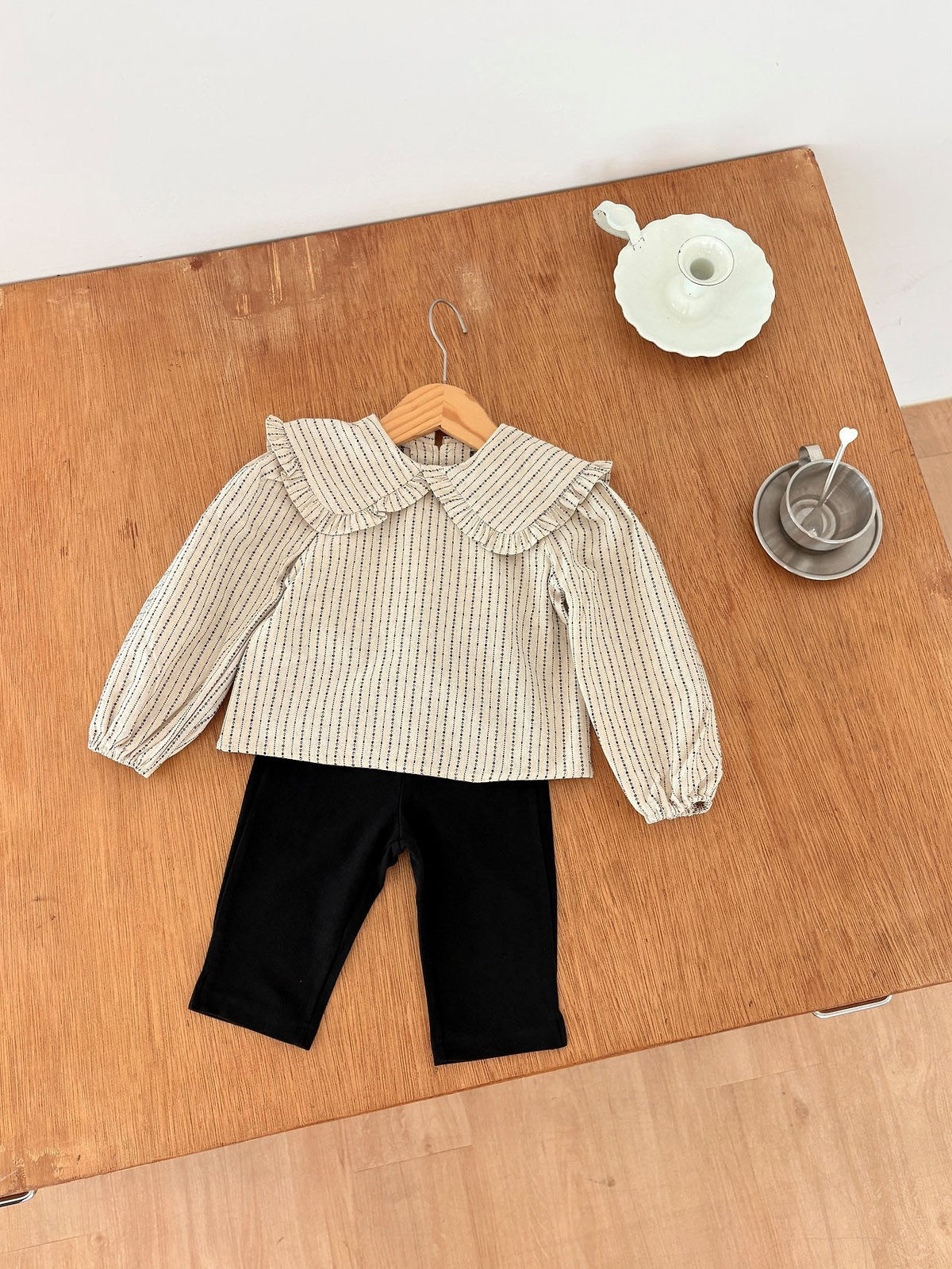 韓國童裝 26秋| OH11 Sailor Frill Blouse 襯衫