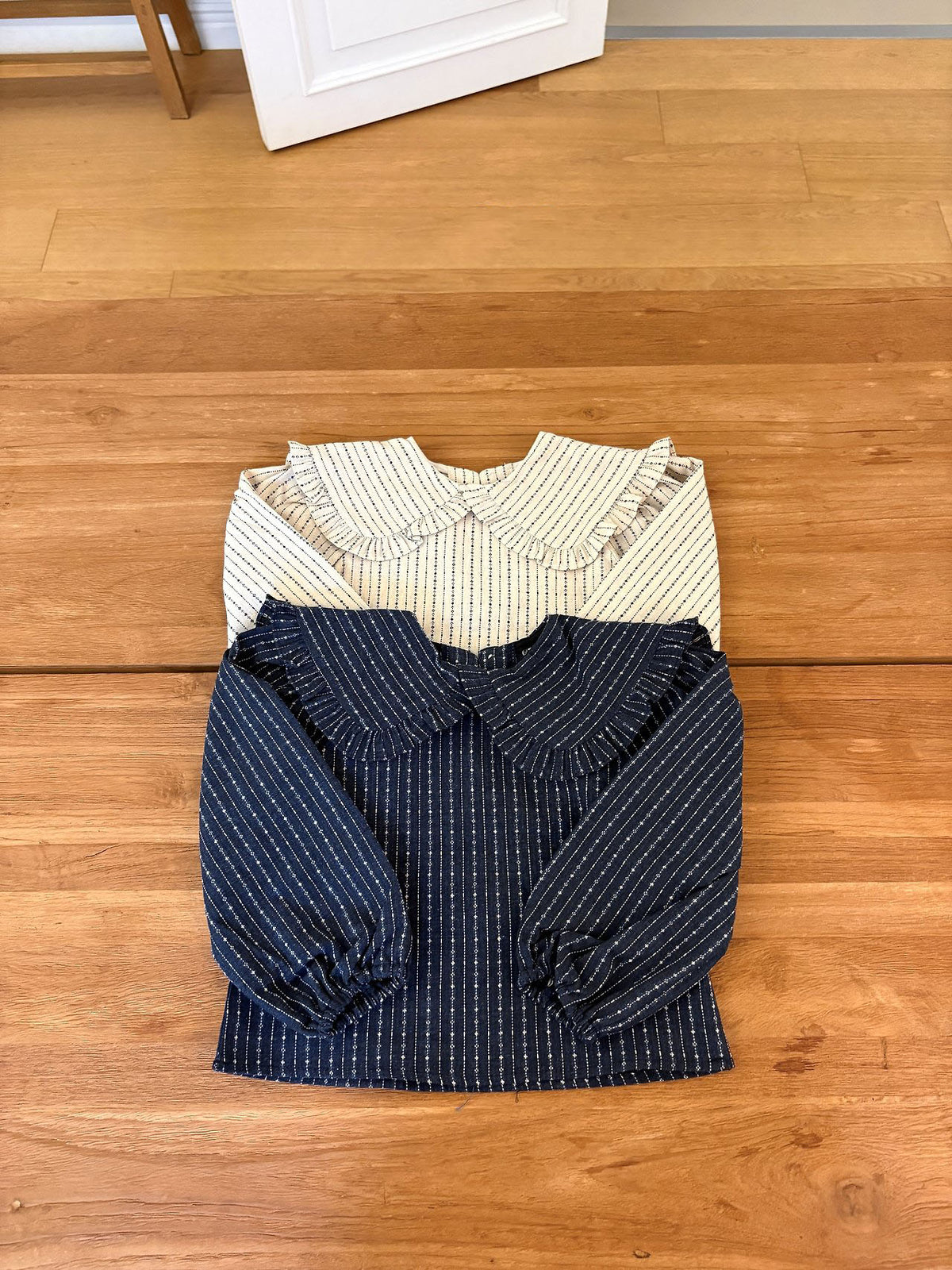 韓國童裝 26秋| OH11 Sailor Frill Blouse 襯衫