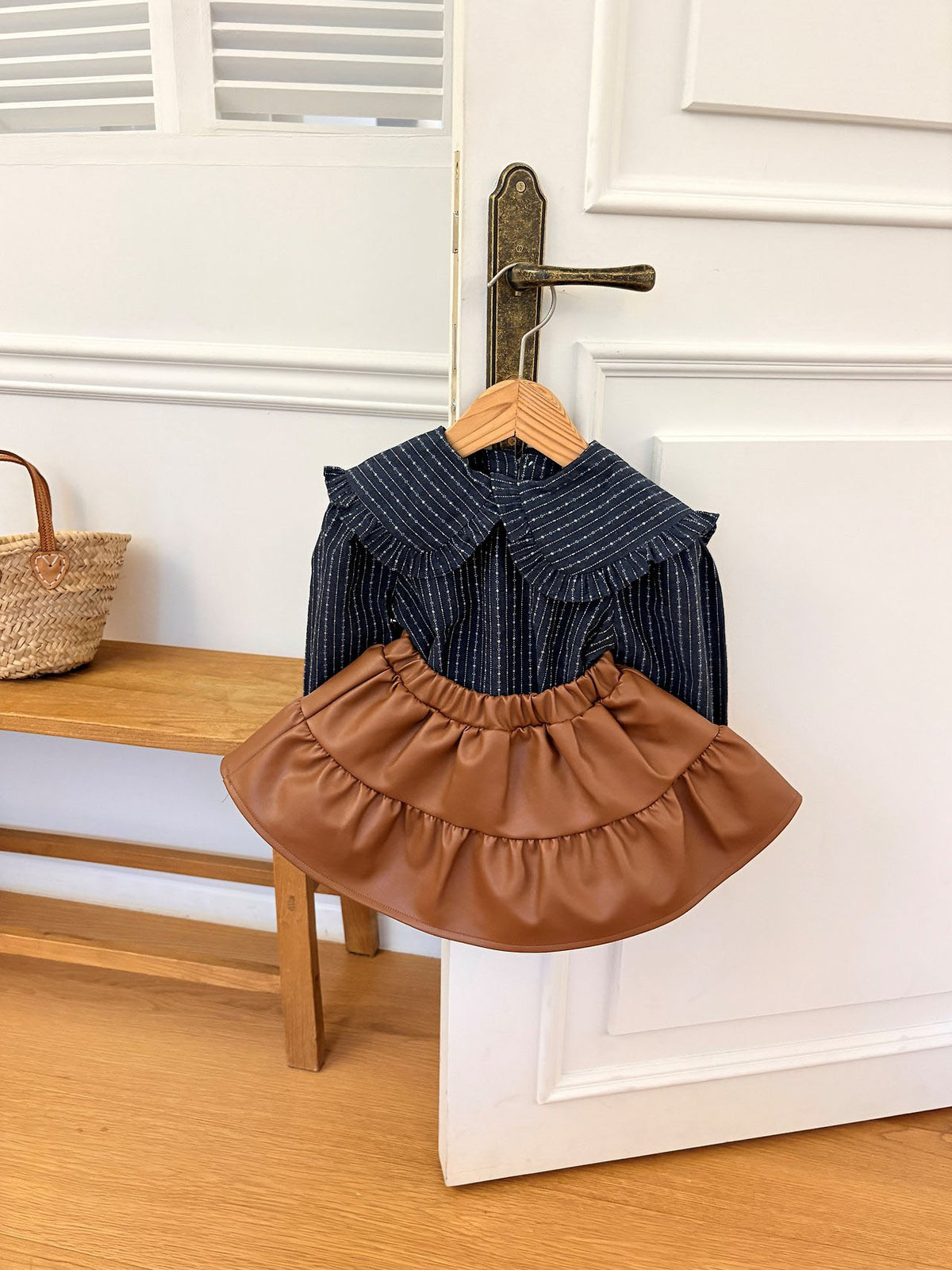 韓國童裝 26秋| OH11 Sailor Frill Blouse 襯衫