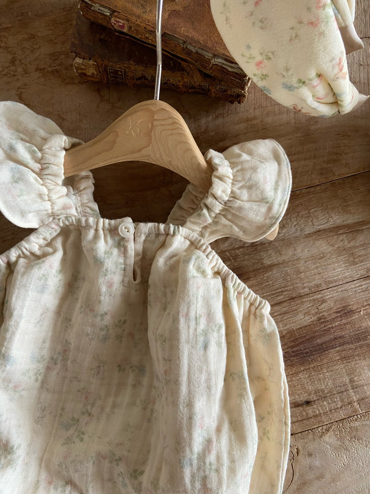 韓國童裝 26秋| AS20 Hasi Dress / Baby Suit (Cream) 連身裙