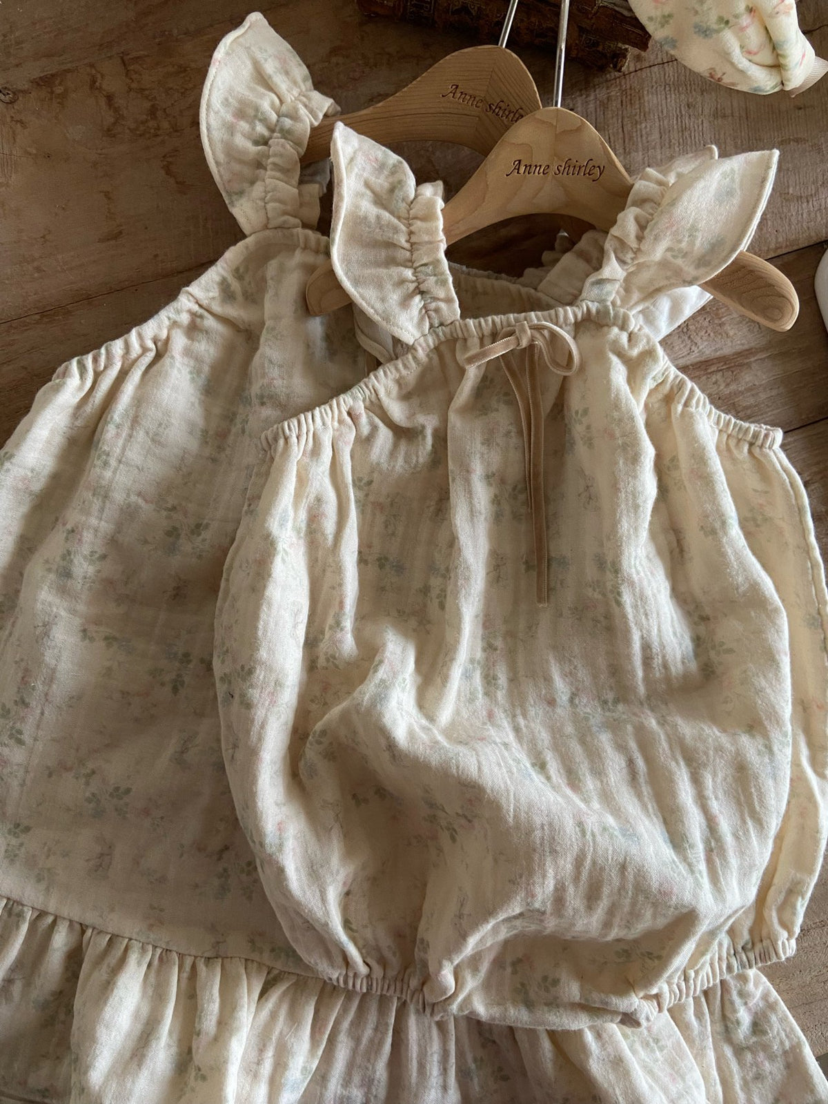韓國童裝 26秋| AS20 Hasi Dress / Baby Suit (Cream) 連身裙