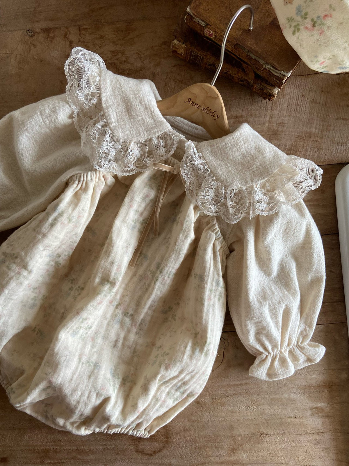 韓國童裝 26秋| AS20 Hasi Dress / Baby Suit (Cream) 連身裙