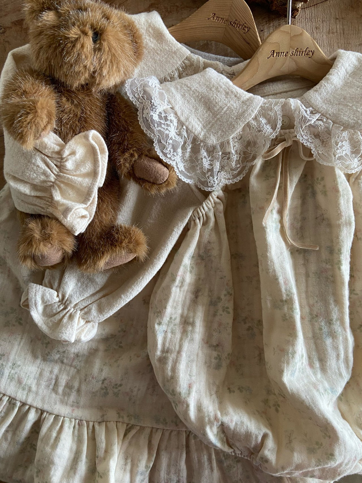 韓國童裝 26秋| AS20 Hasi Dress / Baby Suit (Cream) 連身裙
