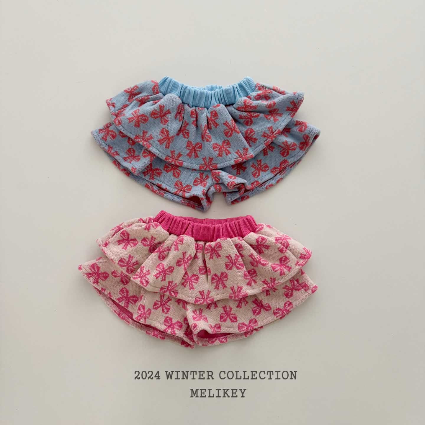 韓國童裝 25秋冬 | ME25451 Classic Ribbon Pants