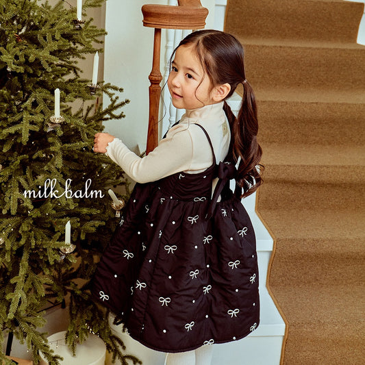 韓國童裝 25秋冬 | MK25410 Embroidery OPS