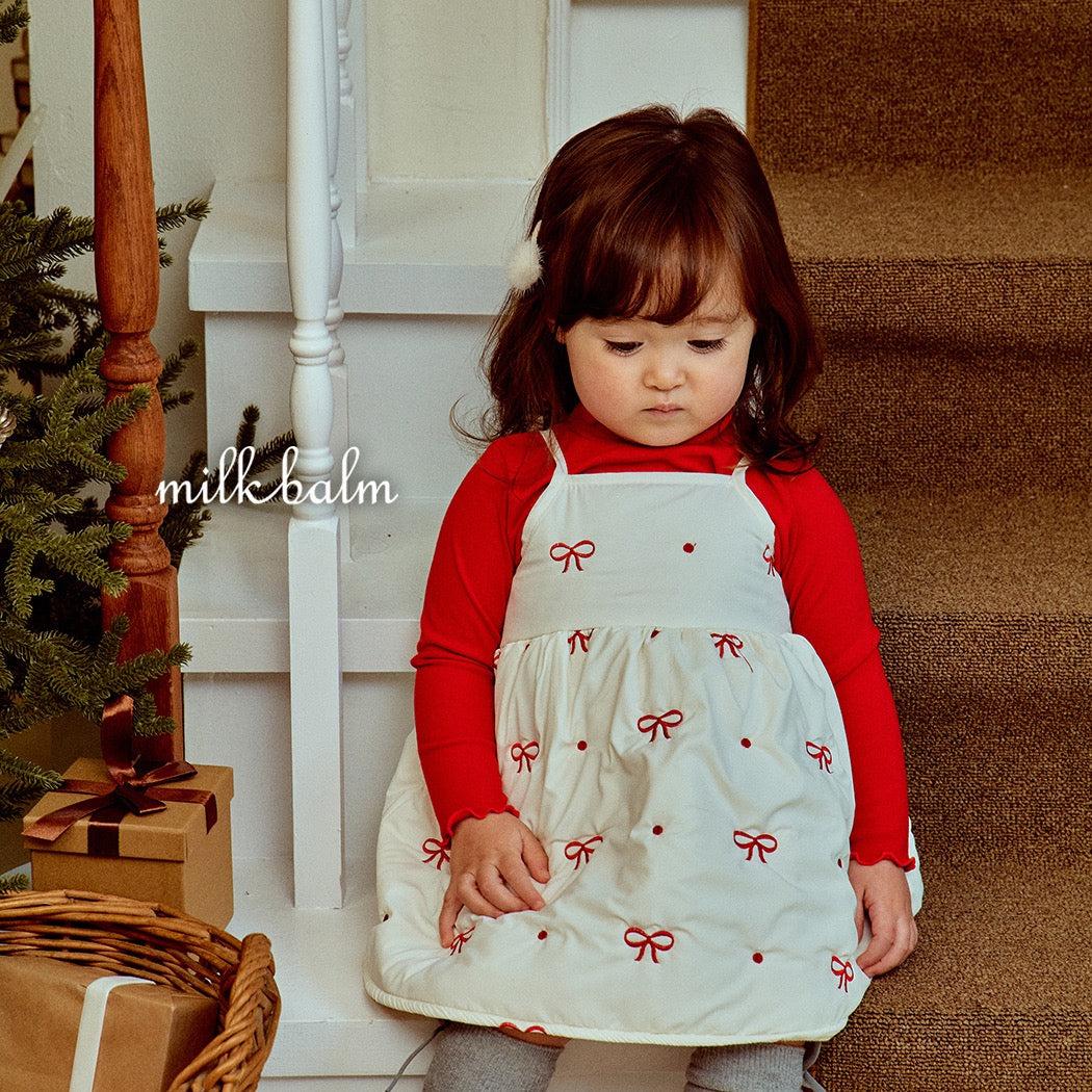 韓國童裝 25秋冬 | MK25410 Embroidery OPS