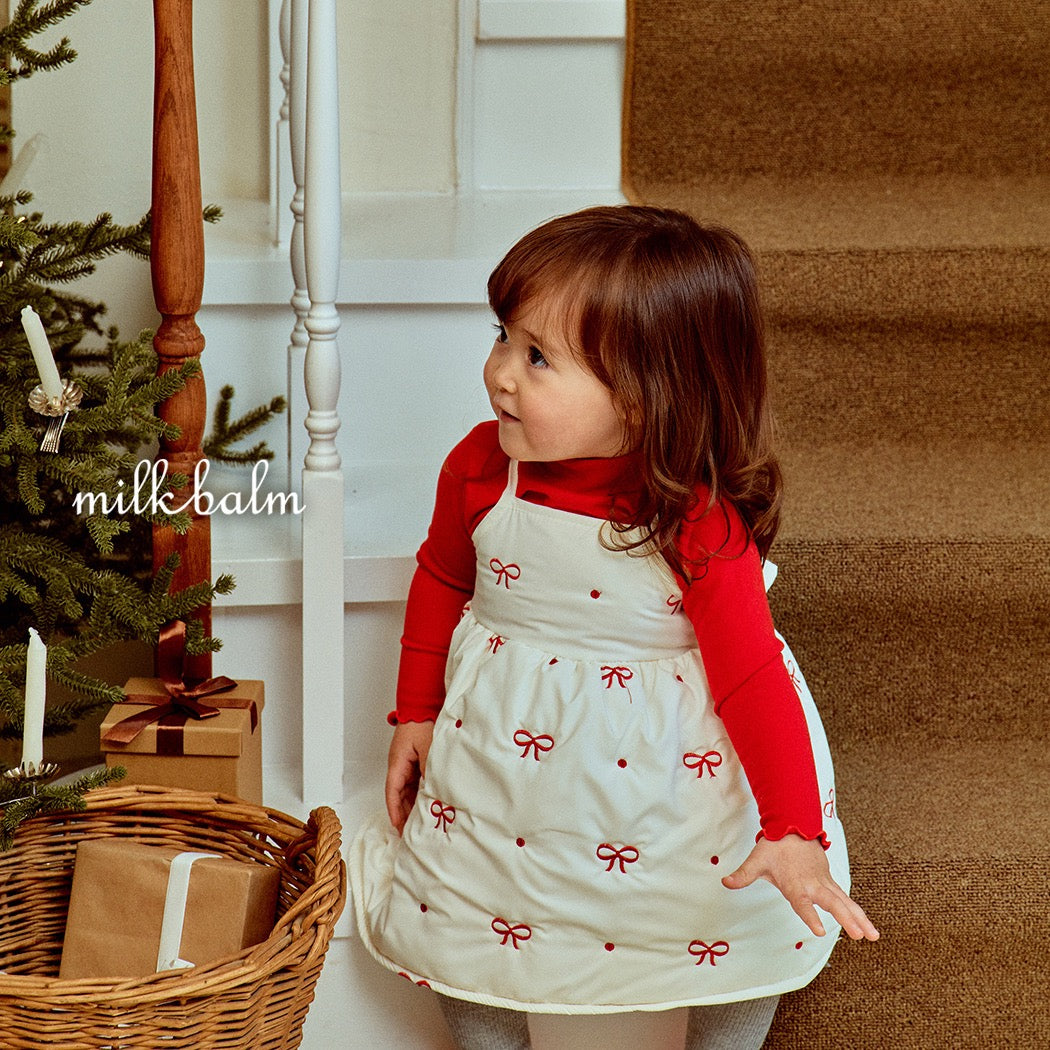 韓國童裝 25秋冬 | MK25410 Embroidery OPS