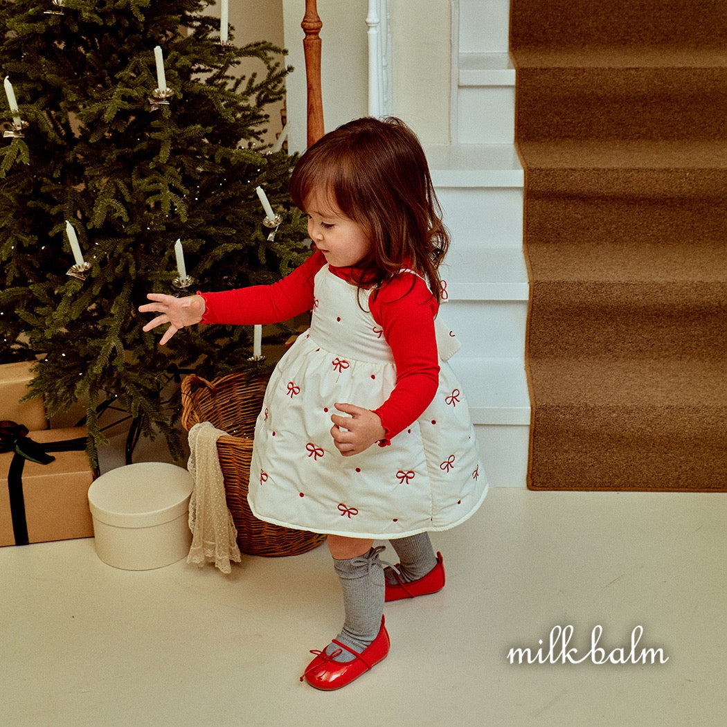 韓國童裝 25秋冬 | MK25410 Embroidery OPS