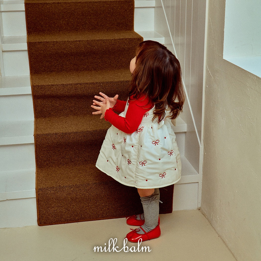 韓國童裝 25秋冬 | MK25410 Embroidery OPS