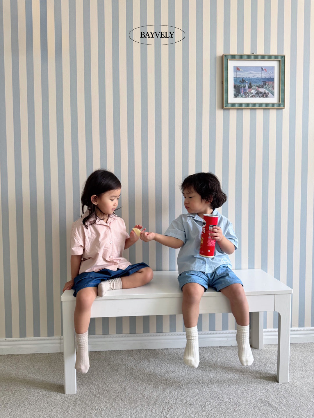 韓國童裝 25夏 | BV25203 Summer Shirt (Kids)