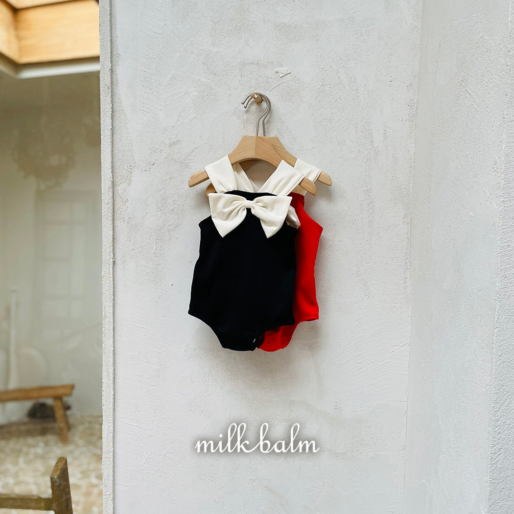 韓國童裝 26夏| MK03 Ribbon Swimsuit (80-120cm)