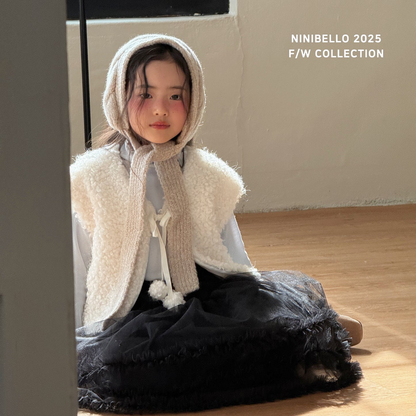 韓國童裝 25秋冬 | NB25402 Basic Must have mock tee