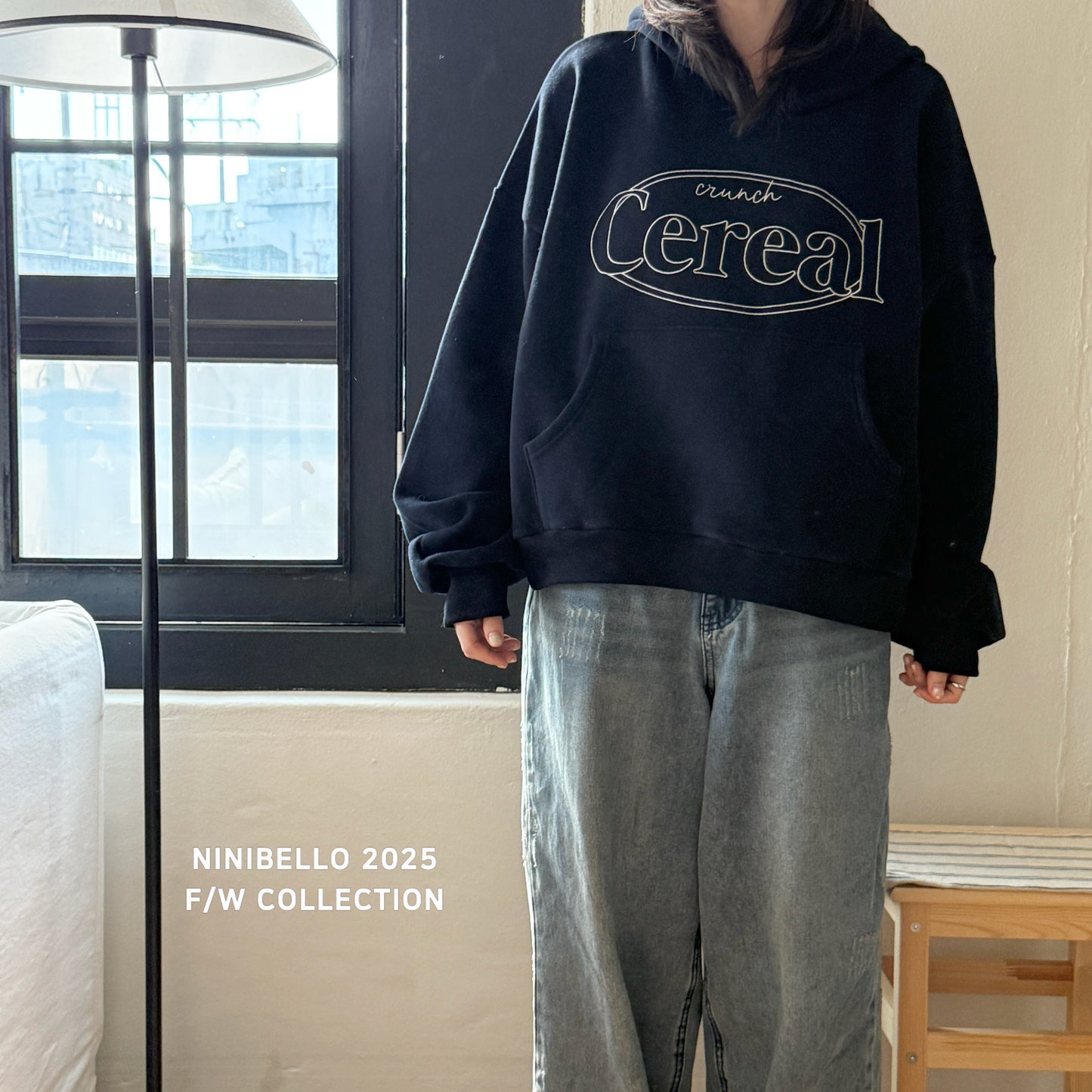 韓國童裝 25秋冬 | NB25416 Hooded Tee 親子裝 (MOM)