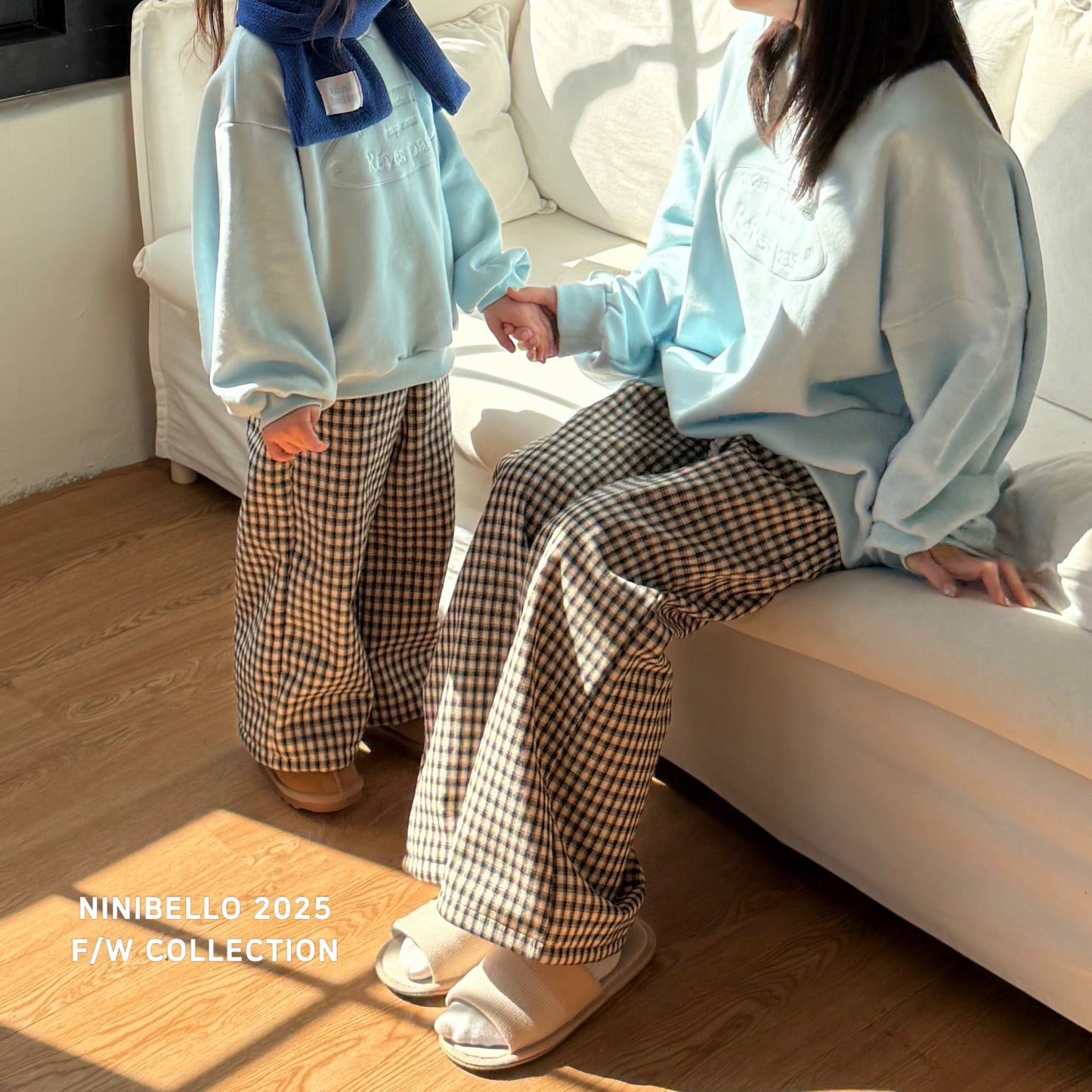 韓國童裝 25秋冬 | NB25412 Pasta MTM 親子裝 (MOM)