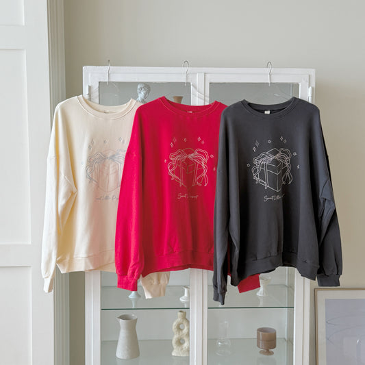 韓國童裝 25秋冬 | NB25414 Present Top and Bottom Set 親子裝 (MOM)