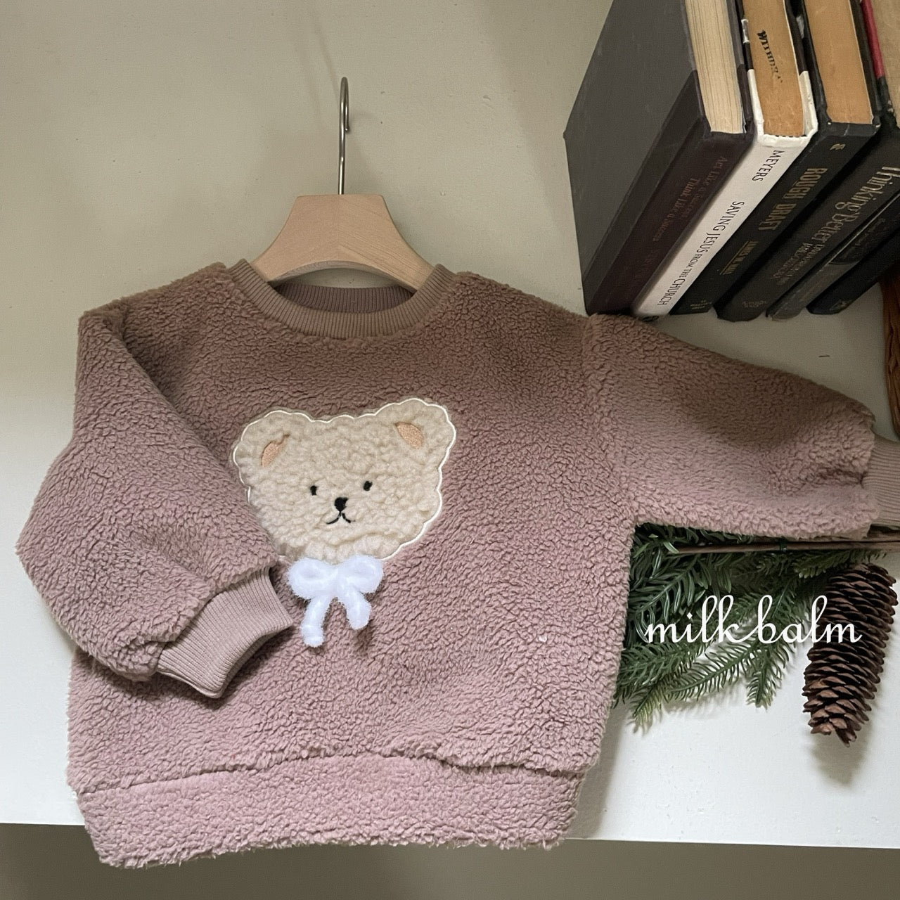 韓國童裝 25秋冬 | MK25417 Bear Bear MTM