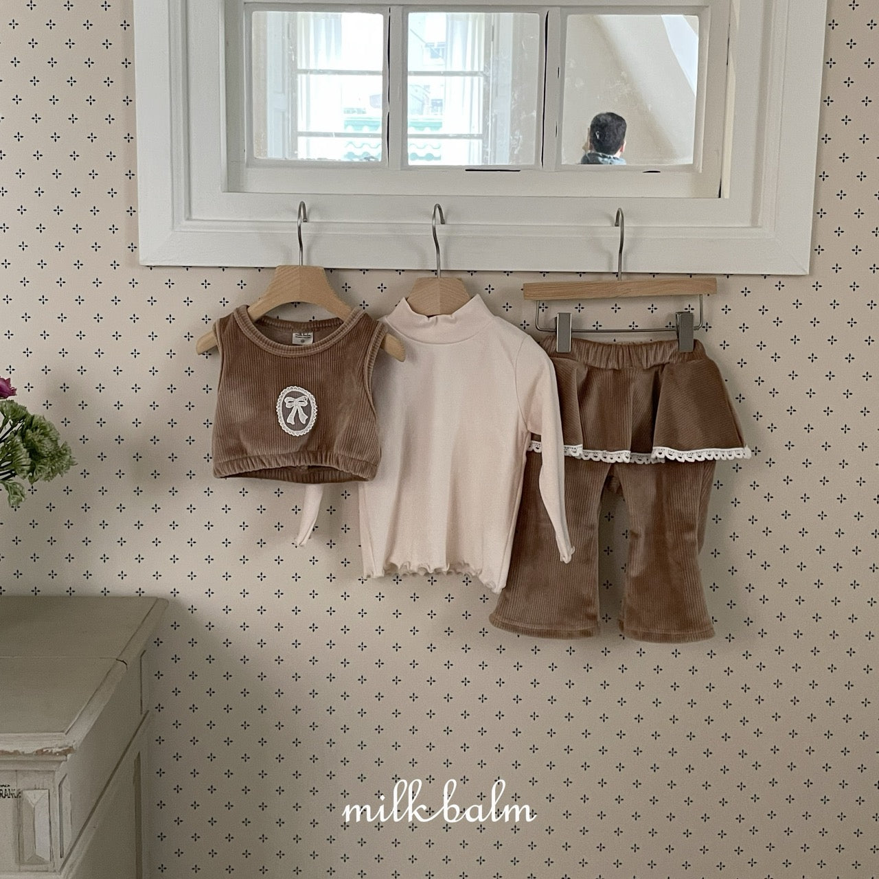 韓國童裝 25秋冬 | MK25412 Skirt Bootcut