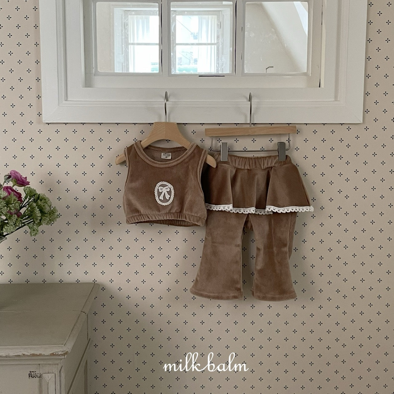 韓國童裝 25秋冬 | MK25412 Skirt Bootcut