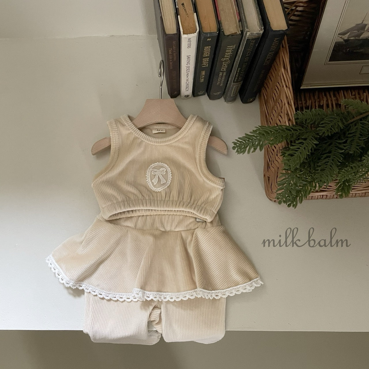 韓國童裝 25秋冬 | MK25412 Skirt Bootcut