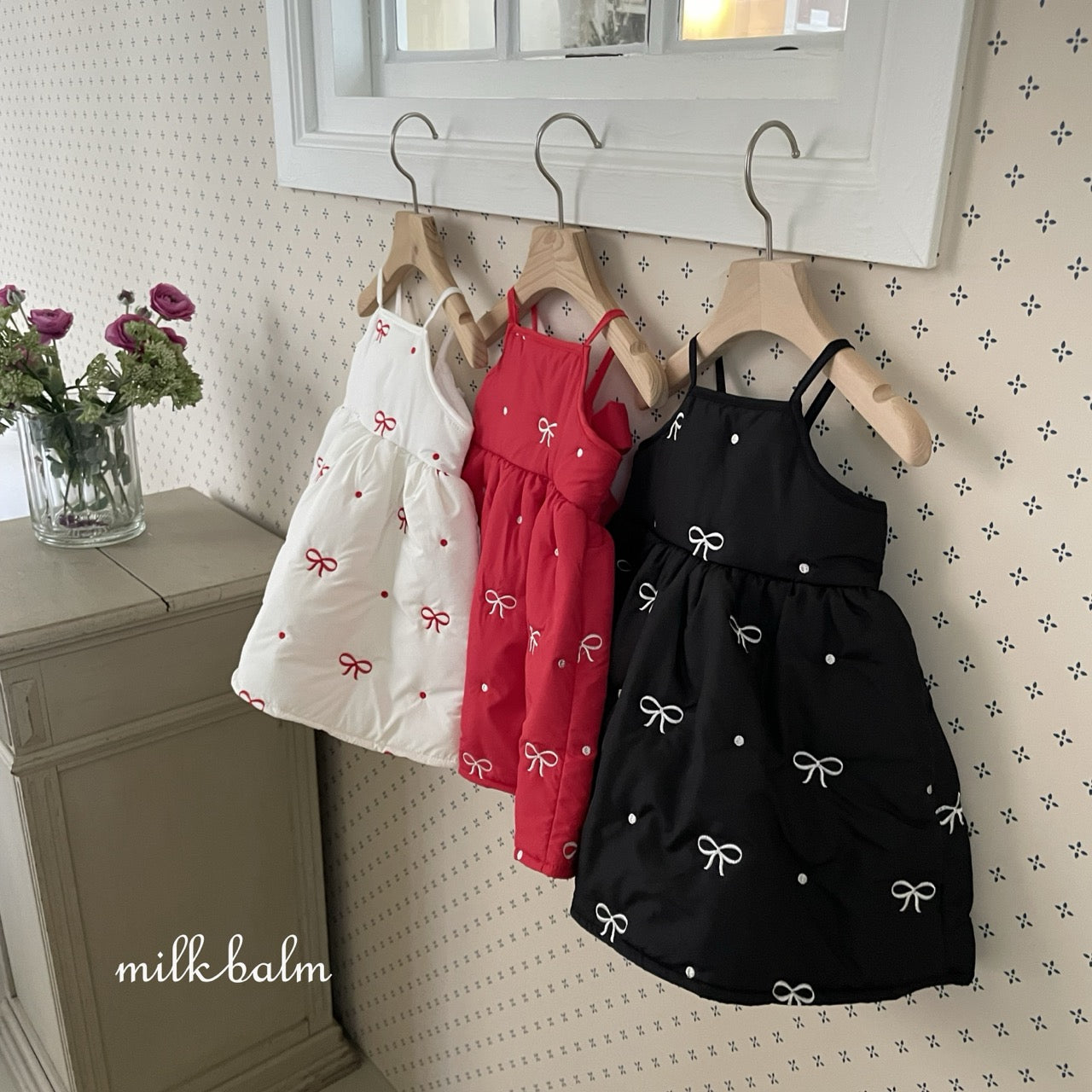 韓國童裝 25秋冬 | MK25410 Embroidery OPS