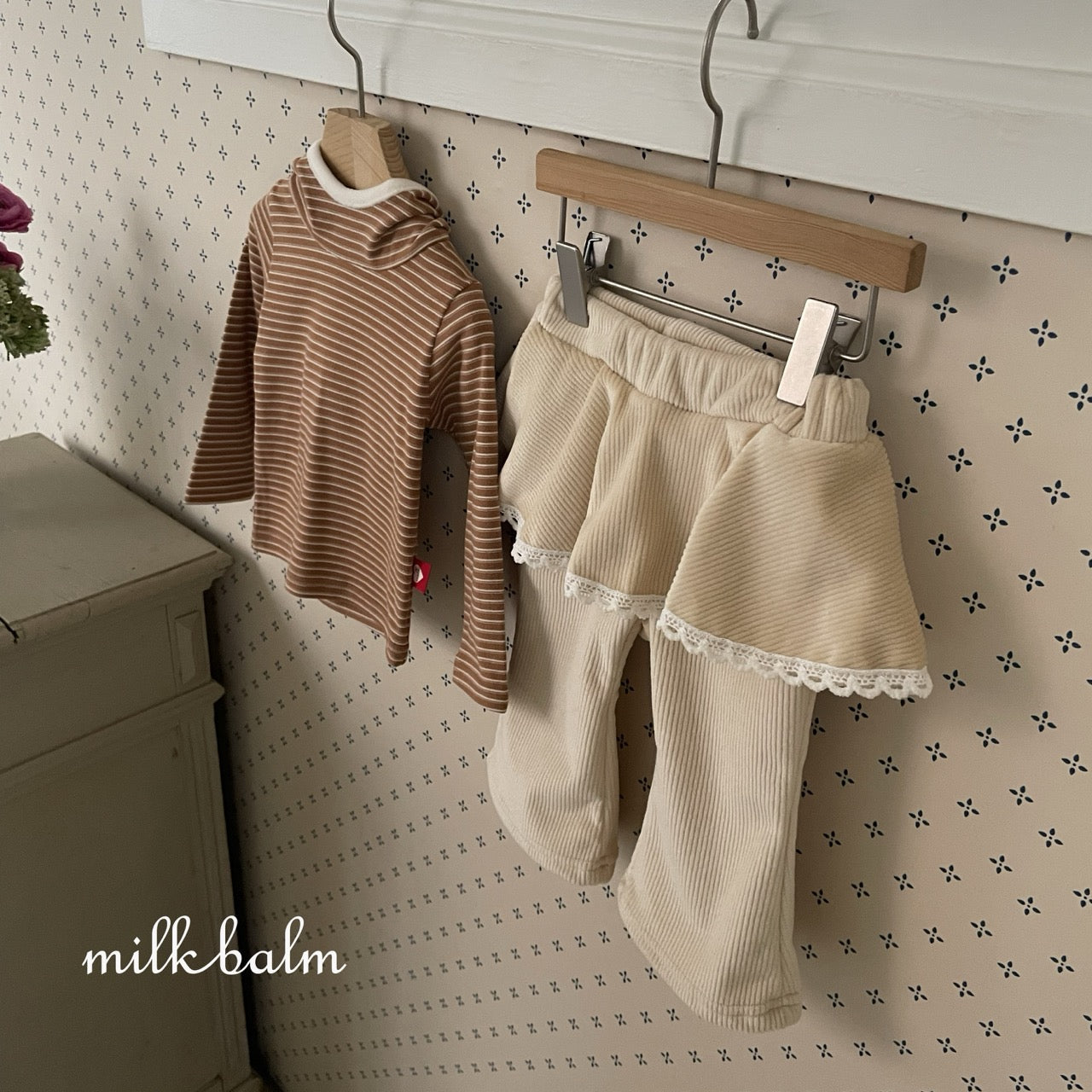 韓國童裝 25秋冬 | MK25422 Hooded Tee