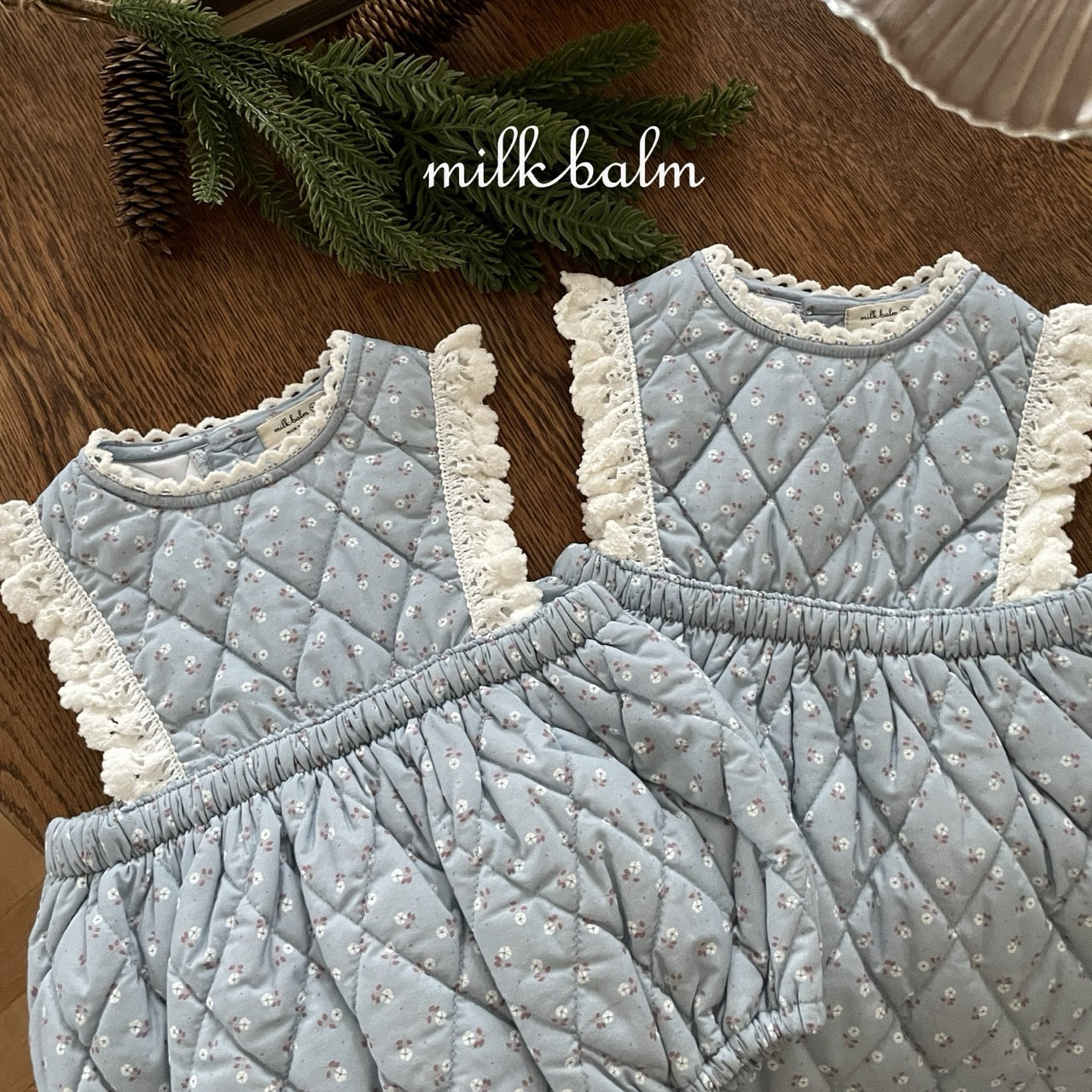 韓國童裝 25秋冬 | MK25401 Padding Baby Suit